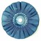 Roadmaster 6in Blue Airway Buffing Wheel 12-ply; 5/8in and 1/2in Arbor 8020-6 - alternate 2